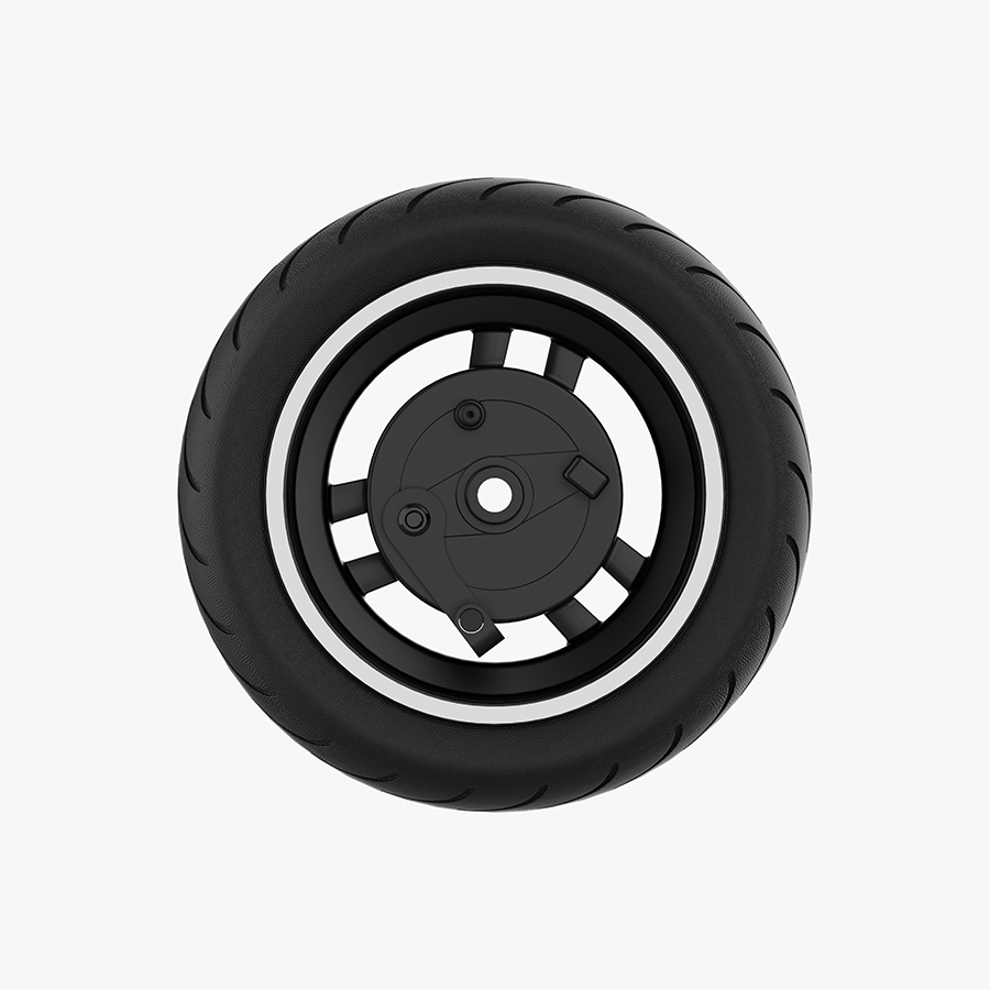 N14 Front drum brake tire