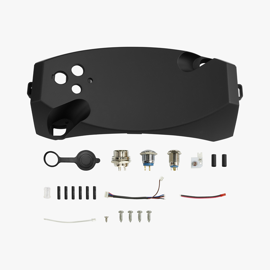 16S Top Cover Set Black