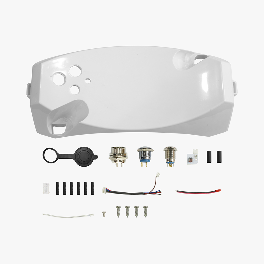 16S White Top Cover Set