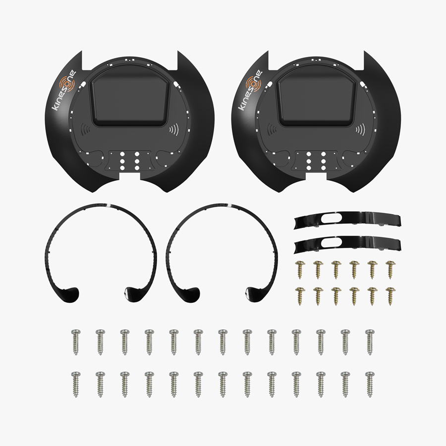 16S PRO Black Side Cover Set