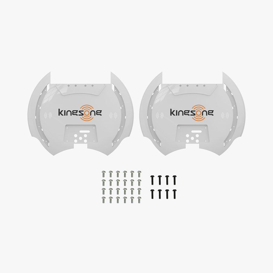 14D PRO White Side Cover Set