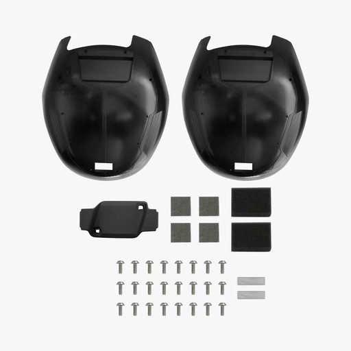 [P16.000010] 16X/XS Side Cover Set Black